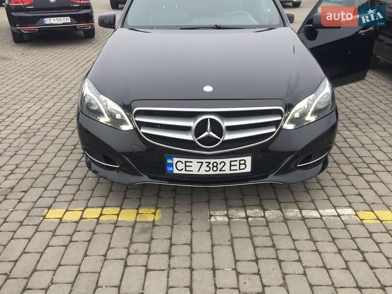 Седан Mercedes-Benz E-Class 2014 в Черновцах