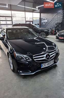 Седан Mercedes-Benz E-Class 2015 в Черновцах