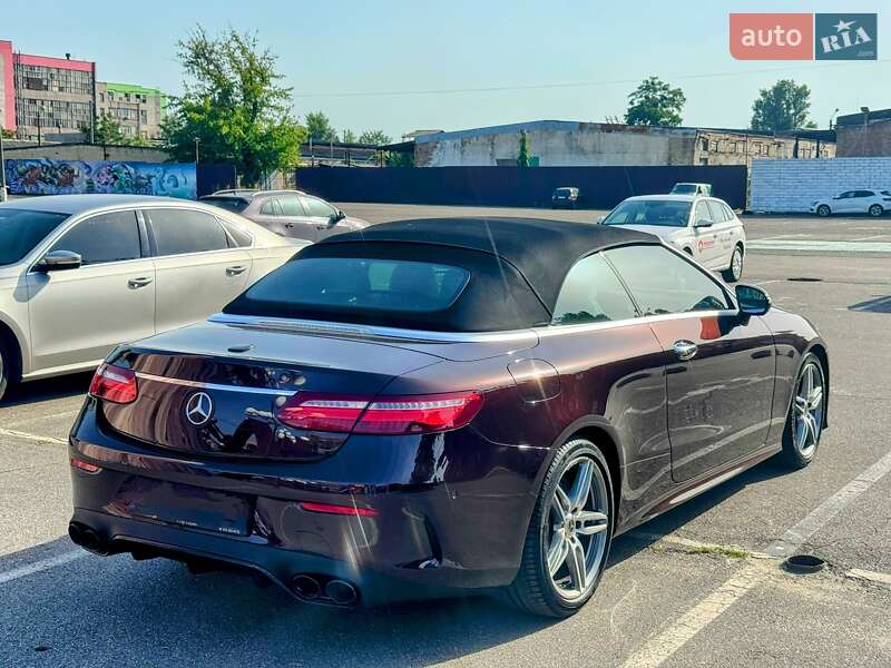 Кабриолет Mercedes-Benz E-Class 2018 в Одессе