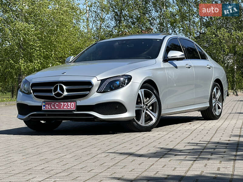 Седан Mercedes-Benz E-Class 2019 в Дрогобичі