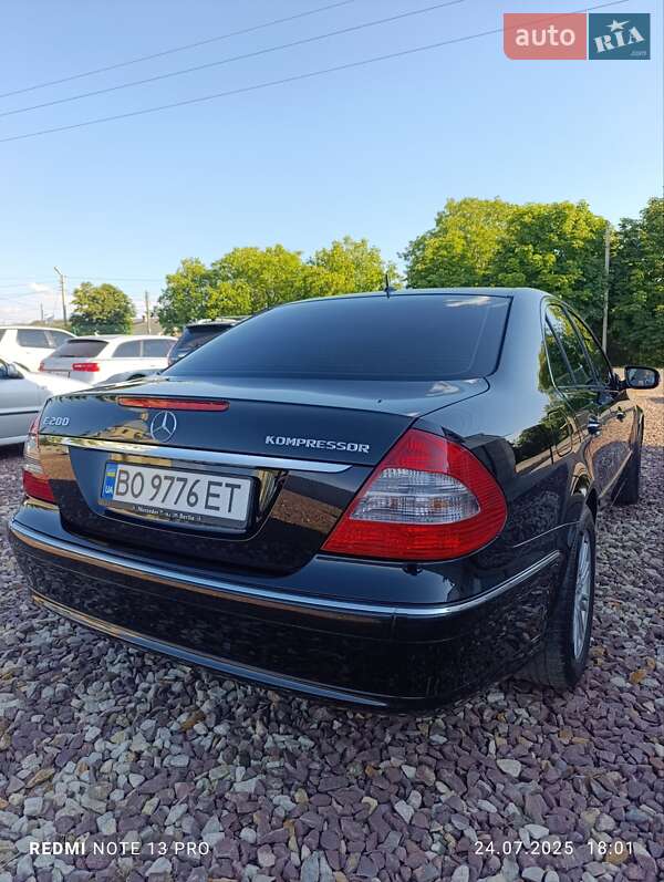 Седан Mercedes-Benz E-Class 2007 в Бучачі