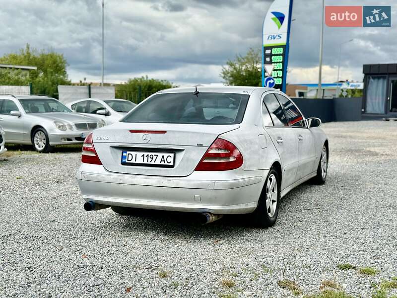 Седан Mercedes-Benz E-Class 2002 в Тернополі