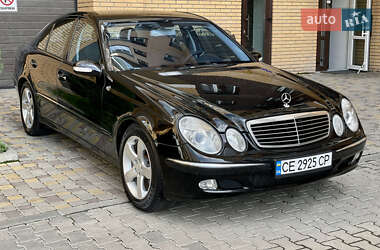 Седан Mercedes-Benz E-Class 2002 в Чернівцях