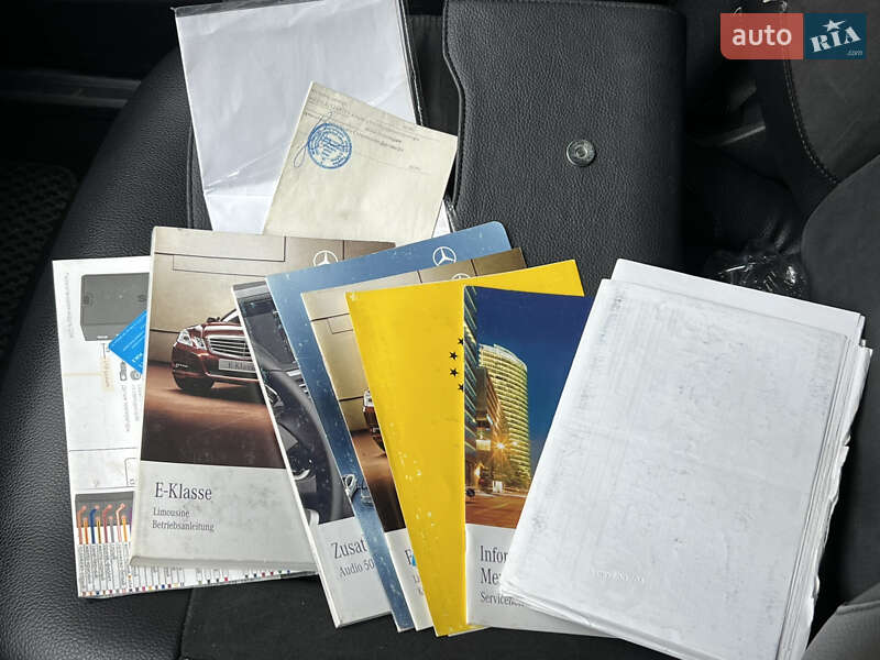 Седан Mercedes-Benz E-Class 2009 в Одессе фото 26 Седан Mercedes-Benz E-Class 2009 в Одессе