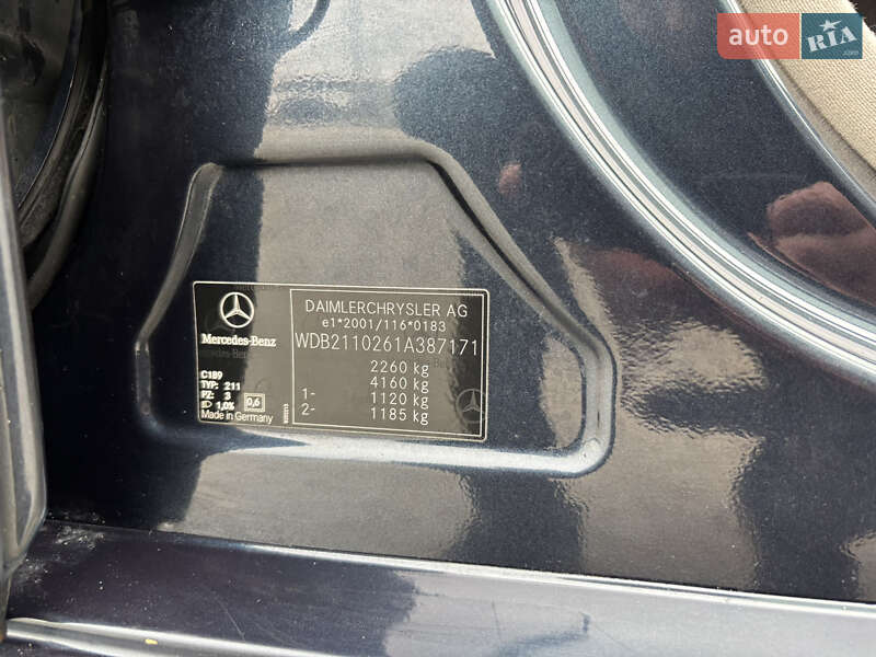 Седан Mercedes-Benz E-Class 2003 в Львові фото 47 Седан Mercedes-Benz E-Class 2003 в Львові