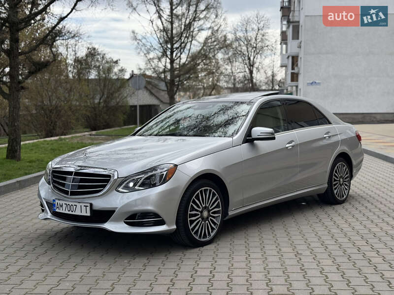 Седан Mercedes-Benz E-Class 2014 в Звягелі