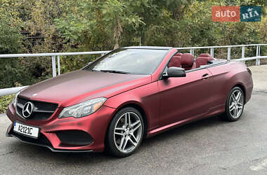 Кабриолет Mercedes-Benz E-Class 2016 в Киеве
