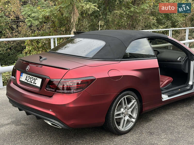 Кабриолет Mercedes-Benz E-Class 2016 в Киеве