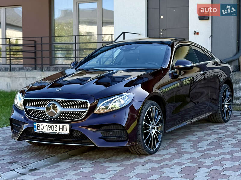 Купе Mercedes-Benz E-Class 2019 в Тернополі