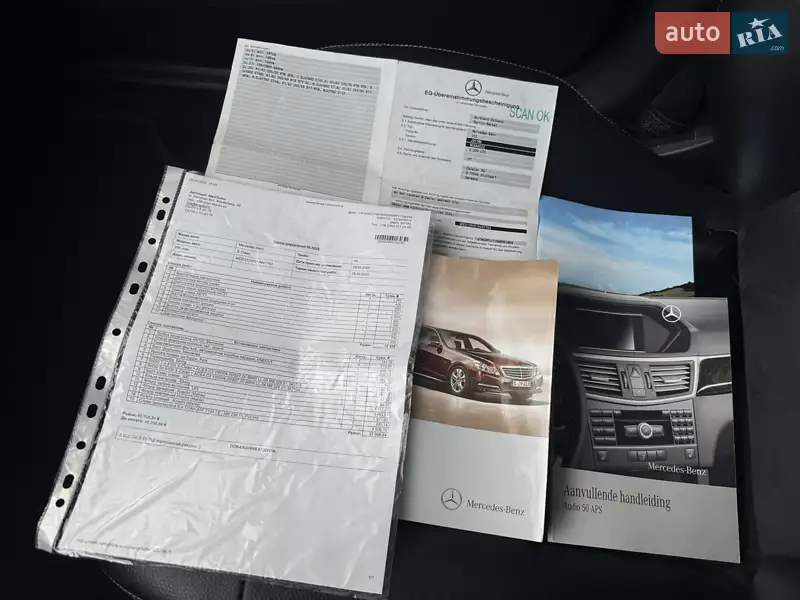 Седан Mercedes-Benz E-Class 2011 в Ужгороде документ 2 фото Седан Mercedes-Benz E-Class 2011 в Ужгороде документ