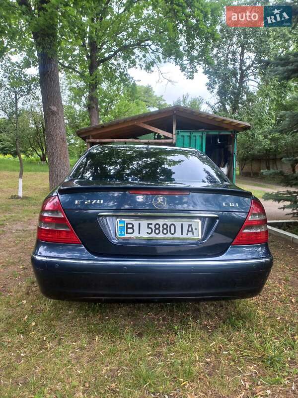 Седан Mercedes-Benz E-Class 2003 в Полтаві фото 3 Седан Mercedes-Benz E-Class 2003 в Полтаві