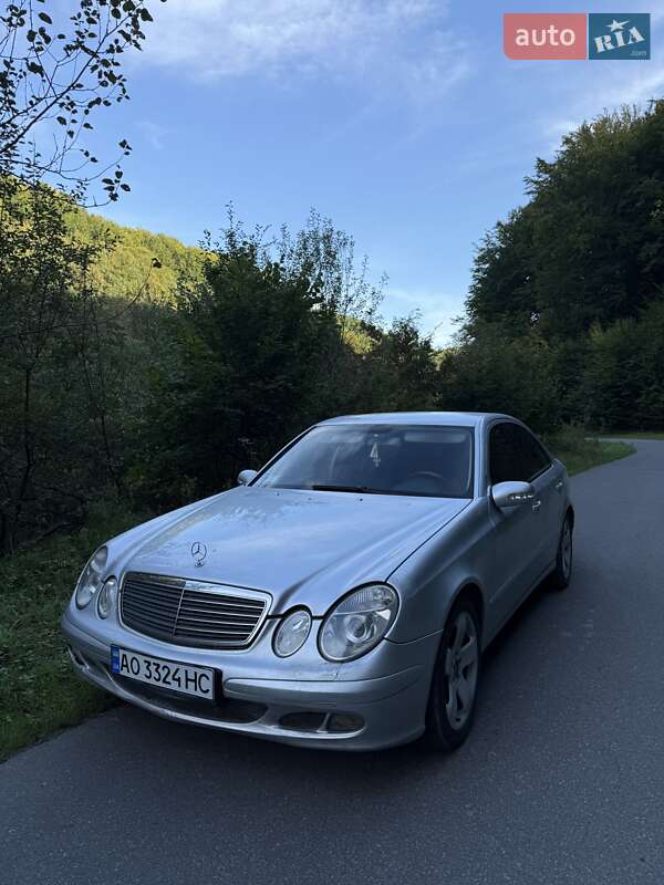 Седан Mercedes-Benz E-Class 2005 в Хусті фото 9 Седан Mercedes-Benz E-Class 2005 в Хусті