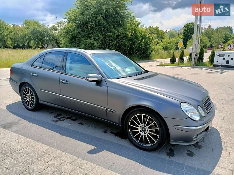 Седан Mercedes-Benz E-Class 2002 в Львове фото 9 Седан Mercedes-Benz E-Class 2002 в Львове