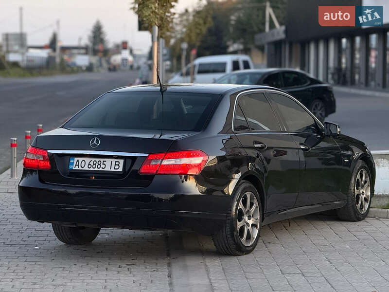 Седан Mercedes-Benz E-Class 2010 в Ужгороде фото 6 Седан Mercedes-Benz E-Class 2010 в Ужгороде