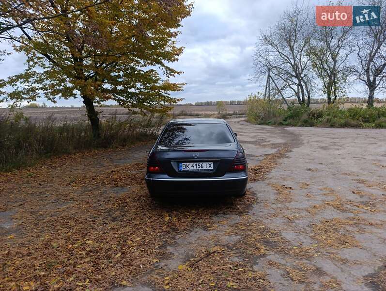 Седан Mercedes-Benz E-Class 2002 в Заре фото 10 Седан Mercedes-Benz E-Class 2002 в Заре
