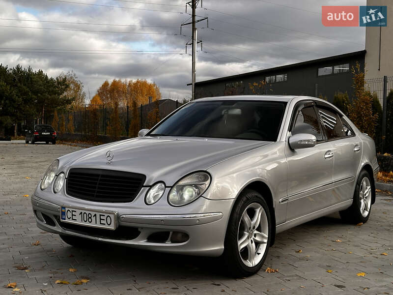 Седан Mercedes-Benz E-Class 2002 в Луцке