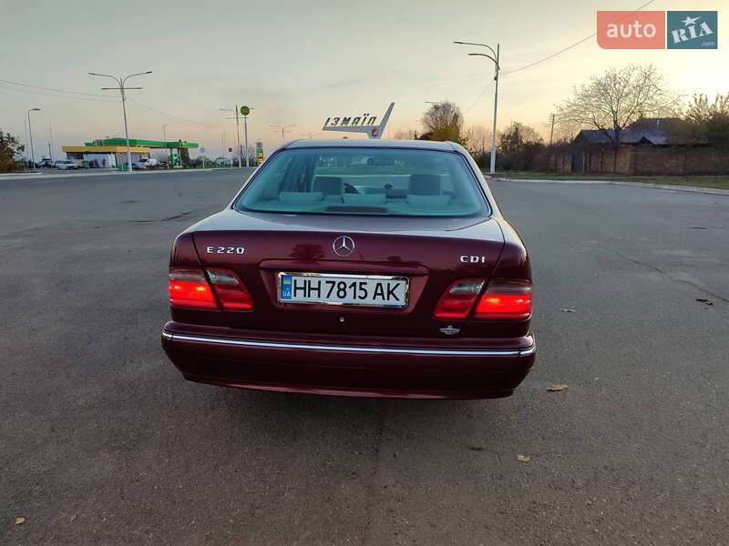 Седан Mercedes-Benz E-Class 1999 в Измаиле фото 9 Седан Mercedes-Benz E-Class 1999 в Измаиле