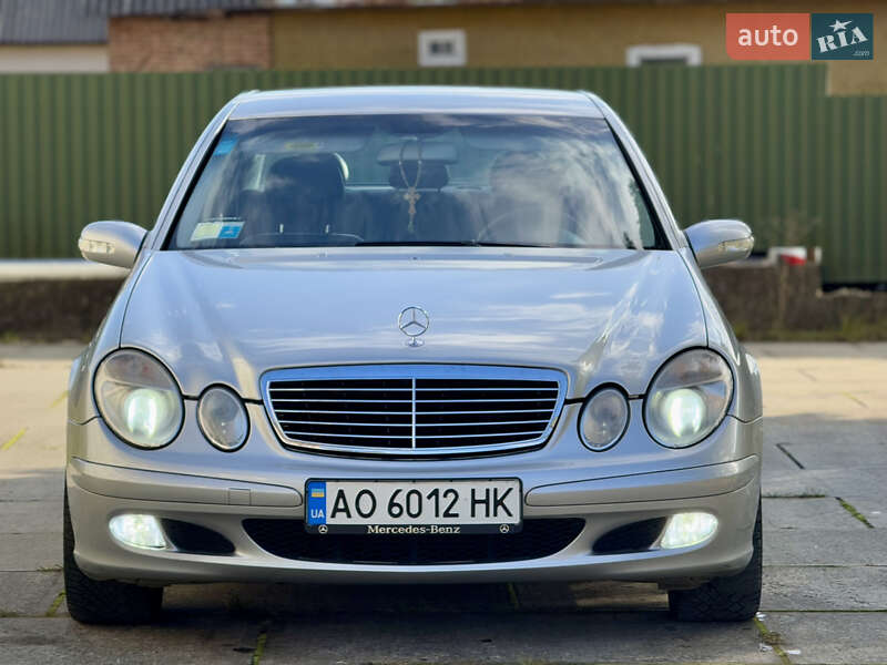 Седан Mercedes-Benz E-Class 2004 в Межгорье фото 14 Седан Mercedes-Benz E-Class 2004 в Межгорье
