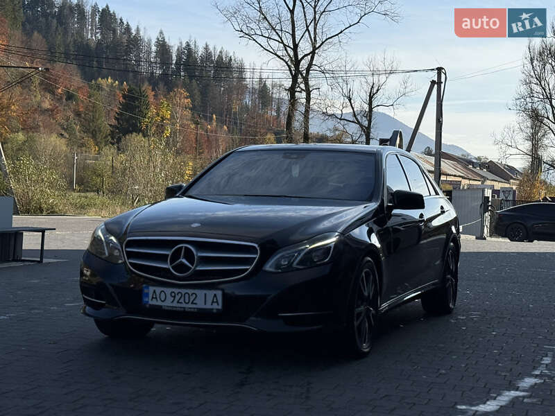 Седан Mercedes-Benz E-Class 2013 в Межгорье фото 3 Седан Mercedes-Benz E-Class 2013 в Межгорье
