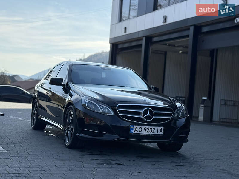Седан Mercedes-Benz E-Class 2013 в Межгорье фото 5 Седан Mercedes-Benz E-Class 2013 в Межгорье