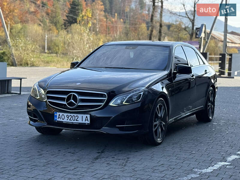 Седан Mercedes-Benz E-Class 2013 в Межгорье фото 4 Седан Mercedes-Benz E-Class 2013 в Межгорье