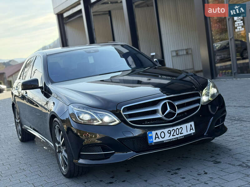 Седан Mercedes-Benz E-Class 2013 в Межгорье фото 15 Седан Mercedes-Benz E-Class 2013 в Межгорье