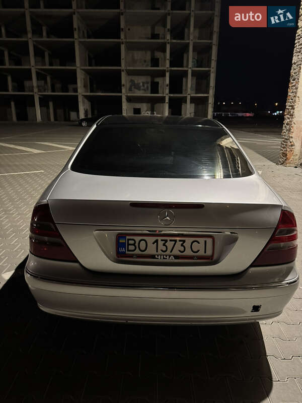Седан Mercedes-Benz E-Class 2002 в Тернополі фото 4 Седан Mercedes-Benz E-Class 2002 в Тернополі