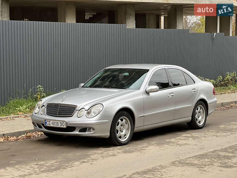 Седан Mercedes-Benz E-Class 2002 в Черновцах