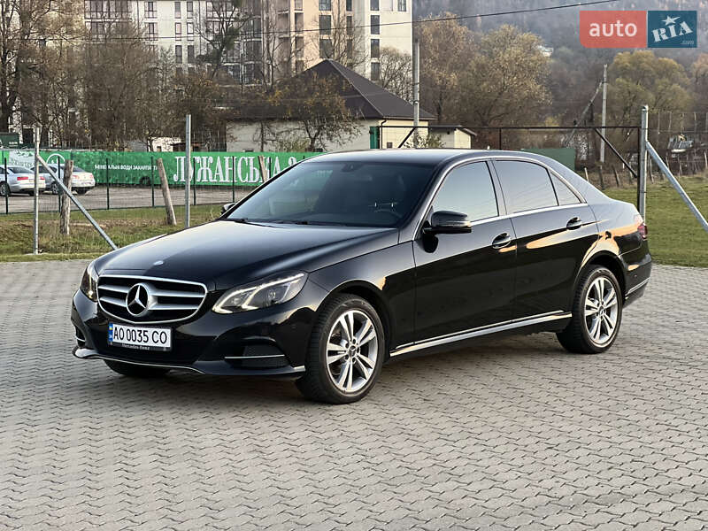 Седан Mercedes-Benz E-Class 2014 в Сваляві фото 5 Седан Mercedes-Benz E-Class 2014 в Сваляві