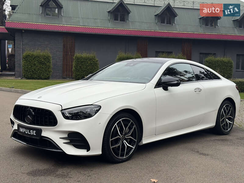Купе Mercedes-Benz E-Class 2022 в Киеве фото 16 Купе Mercedes-Benz E-Class 2022 в Киеве
