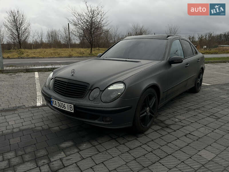 Седан Mercedes-Benz E-Class 2002 в Львові фото 10 Седан Mercedes-Benz E-Class 2002 в Львові