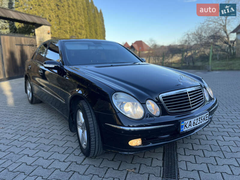 Седан Mercedes-Benz E-Class 2004 в Надвірній фото 12 Седан Mercedes-Benz E-Class 2004 в Надвірній