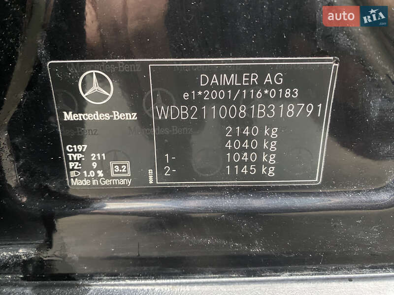 Седан Mercedes-Benz E-Class 2008 в Вишневце