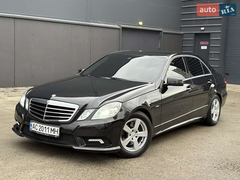 Mercedes-Benz E-Class 2009 Mercedes-Benz E-Class 2009