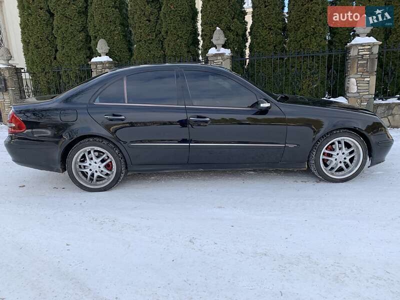 Седан Mercedes-Benz E-Class 2002 в Надвірній фото 18 Седан Mercedes-Benz E-Class 2002 в Надвірній