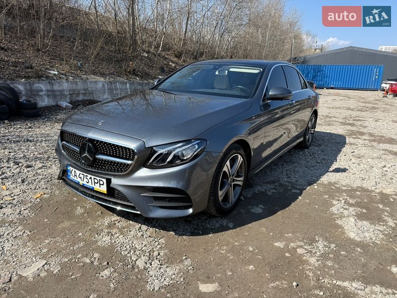 Mercedes-Benz E-Class 2019