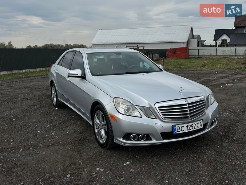 Mercedes-Benz E-Class 2009 Mercedes-Benz E-Class 2009