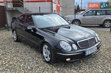 Седан Mercedes-Benz E-Class 2002 в Чернівцях
