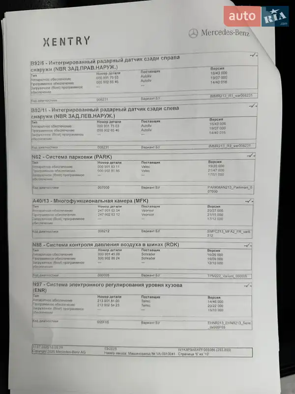 Внедорожник / Кроссовер Mercedes-Benz EQC 2023 в Луцке документ