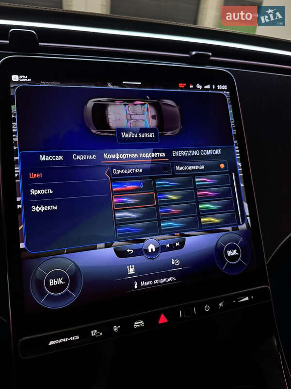 Седан Mercedes-Benz EQE 2022 в Львове