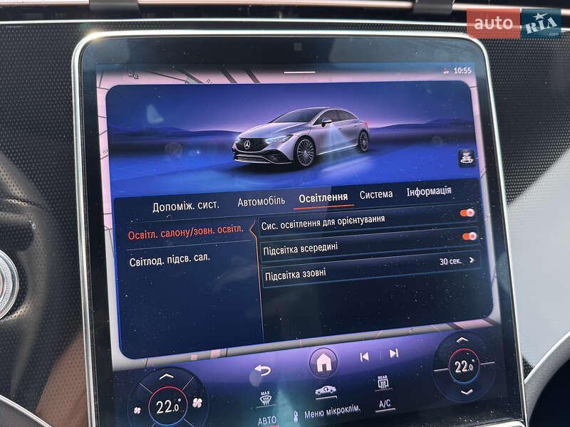 Седан Mercedes-Benz EQE 2023 в Києві