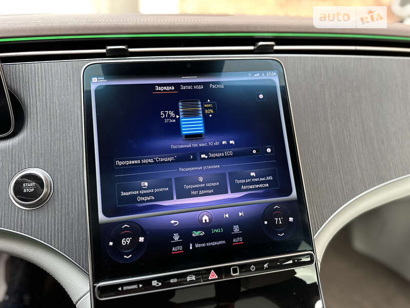 Седан Mercedes-Benz EQS 2022 в Львове
