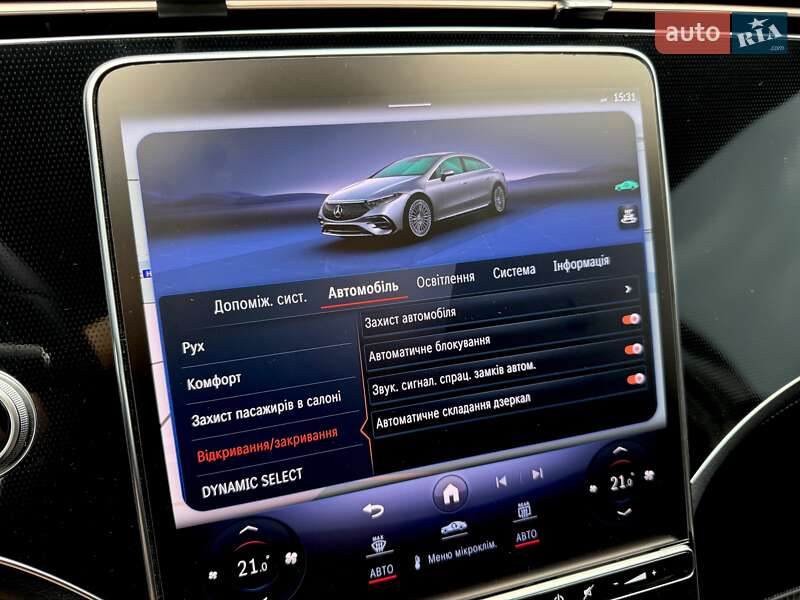 Седан Mercedes-Benz EQS 2021 в Киеве