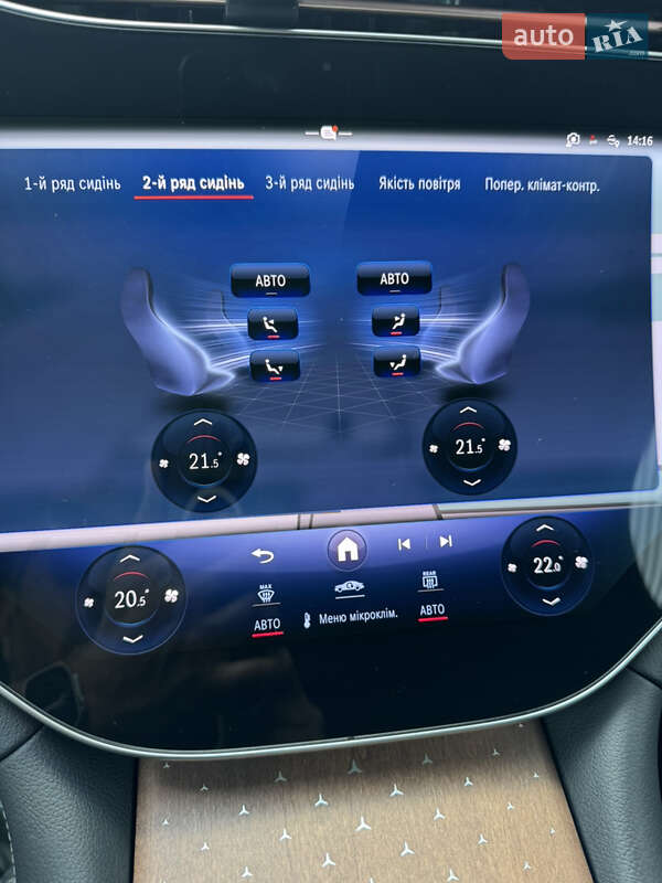 Седан Mercedes-Benz EQS 2023 в Ровно