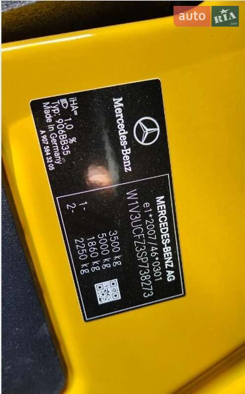 Грузовой фургон Mercedes-Benz eSprinter 2024 в Ковеле фото 12 Грузовой фургон Mercedes-Benz eSprinter 2024 в Ковеле