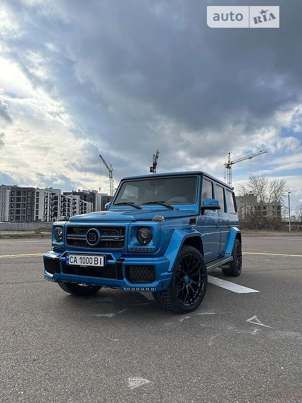 Фотографии Mercedes-Benz G-Class (W463) - Внешний вид - Цвет Фарфоровый Синий