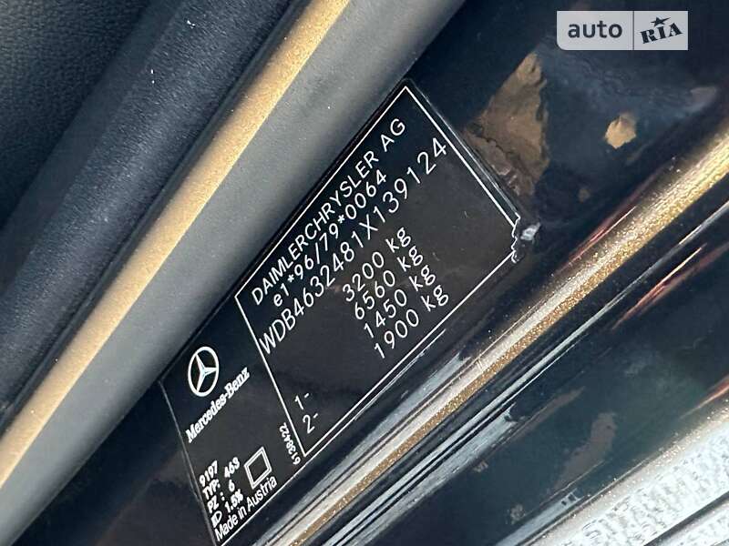 Внедорожник / Кроссовер Mercedes-Benz G-Class 2003 в Одессе