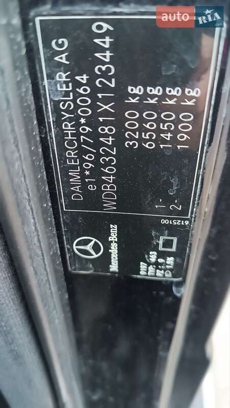 Внедорожник / Кроссовер Mercedes-Benz G-Class 2001 в Чернобае