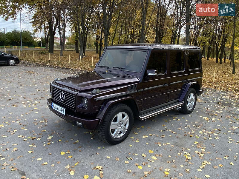 Внедорожник / Кроссовер Mercedes-Benz G-Class 2000 в Киеве фото 3 Внедорожник / Кроссовер Mercedes-Benz G-Class 2000 в Киеве