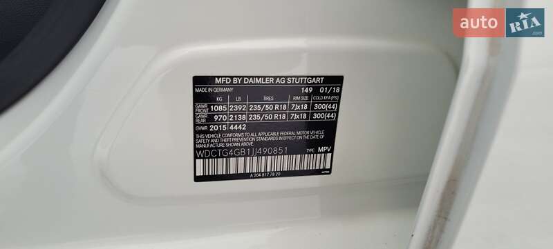 Позашляховик / Кросовер Mercedes-Benz GLA-Class 2018 в Рівному